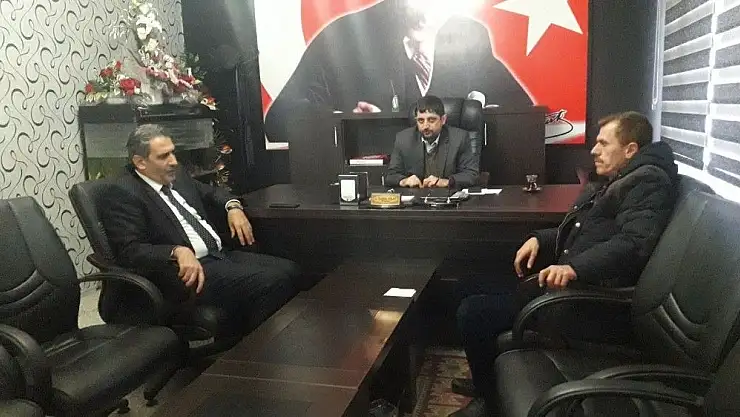 'İl Genel Meclis Başkanı Erdoğan AGAD Başkanı Aslan ile bir araya geldi'