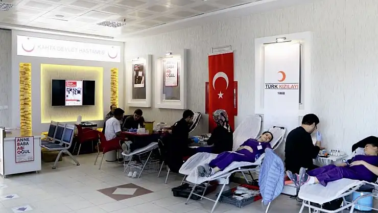'Kahta´da kan ve kök hücre bağışı kampanyası'