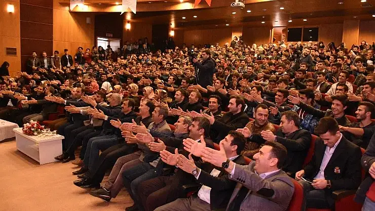 'Kahta´da `Mazeret yok´ konulu konferans verildi'