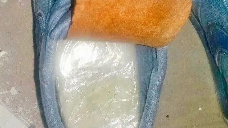 Malatya'da Ayakkabı tabanında uyuşturucu sevkıyatı