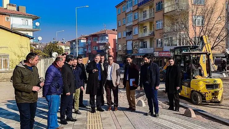 'Başkan Çakır düzenleme çalışmalarını yerinde inceledi'