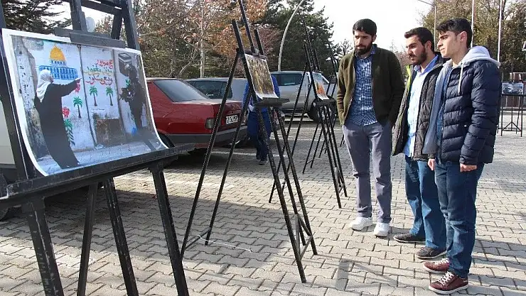 'Elazığ´da `Kudüs Filistin´in Başkenti´ fotoğraf sergisi'