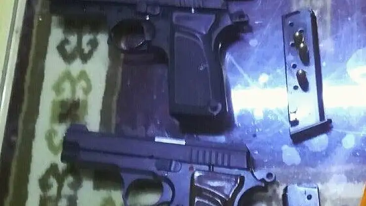 Malatya'da silahlı 2 şahıs tutuklandı