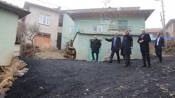 'Başkan Gürkan asfalt çalışmalarını yerinde inceledi'