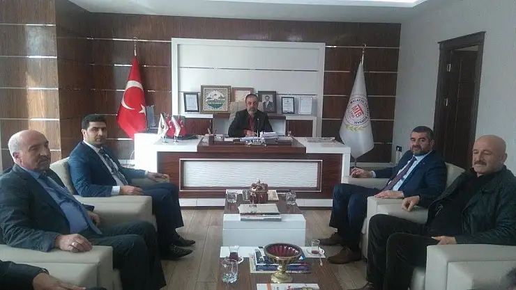 'MHP´den Ticaret Borsası Başkanı Özbey´e ziyaret'