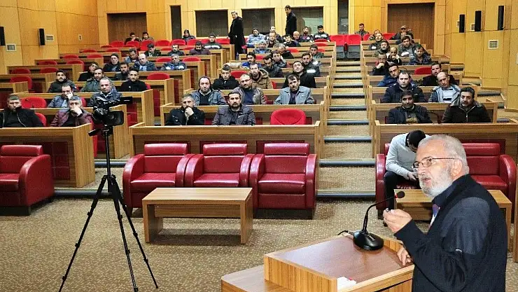 'İl Özel İdaresi personeline bulaşıcı hastalıklar anlatıldı'