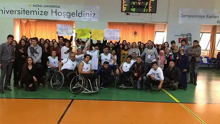 'Doğanşehir Tekerlekli Sandalye Basketbol Takımı sahasında yenildi'