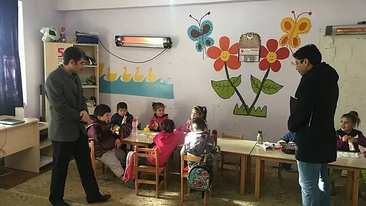 'Milli eğitim şube müdürleri köy okullarını denetledi'