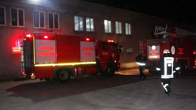 'Adıyaman´da fabrika yangını korkuttu'