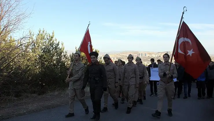 'Sivas´ta Sarıkamış şehitlerini anma yürüyüşü'