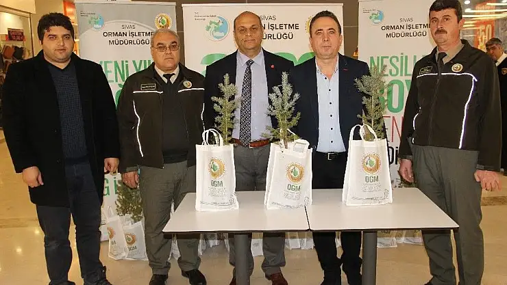 'Sivas´ta `Ağaç Kesme, Fidan Dik´ kampanyası'