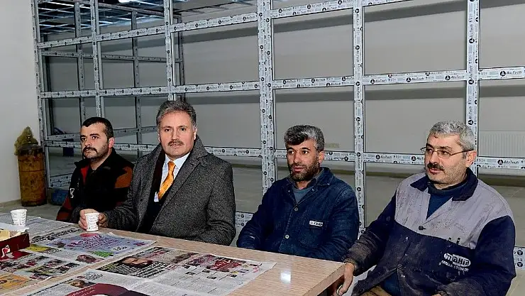 'Başkan Çakır kültür merkezi düzenleme çalışmalarını yerinde inceledi'