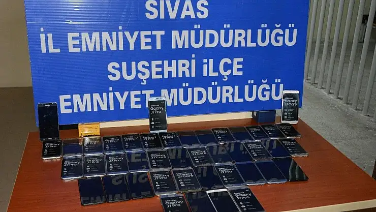 '43 Adet Gümrük Kaçağı Cep Telefonu ele geçirildi'