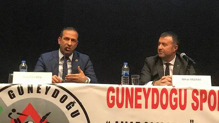 'Gevrek, katıldığı panelde tesisleşme ve gelecek yapılanmasıyla ilgili konuştu'