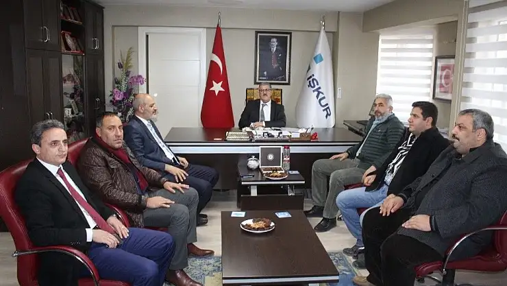 'MÜSİAD `dan  Çalışma ve İş Kurumu İl Müdürü Toman´a ziyaret'
