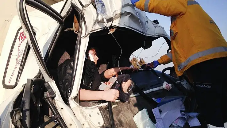 'Kahramanmaraş´ta feci kaza: 1 ölü, 3 yaralı'