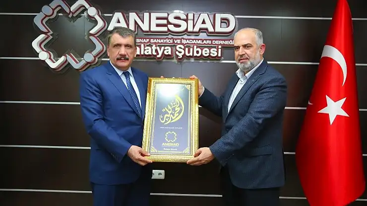 'Başkan Gürkan´dan ANESİAD´a ziyaret'