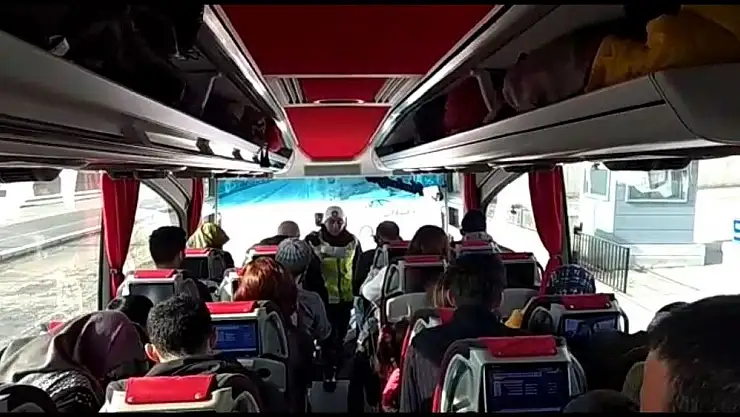 'Gürün´de emniyet kemeri uygulaması'