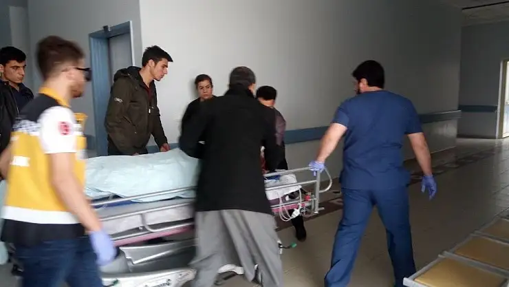 'Otomobilin çarptığı yaya yaralandı'