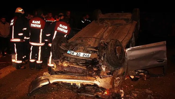 Rapor için engelli getiren polisler kaza yaptı: 1´i şehit 2 ölü