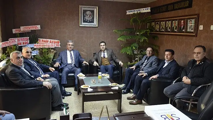 'STB Başkanı Hastaoğlu´ndan esnaf odalarına ziyaret'