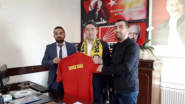 Malatyaspor taraftarlarından CHP´li Kiraz´a ziyaret