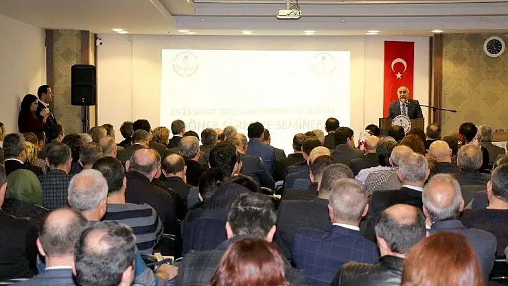 'Sivas´ta döner sermaye semineri'