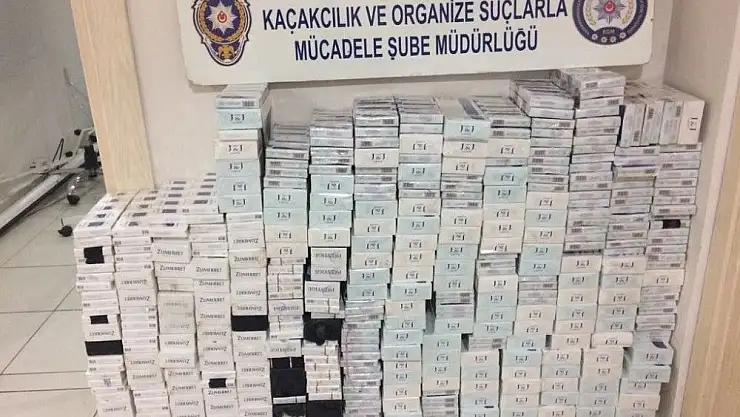 'Kahramanmaraş´ta kaçak sigara operasyonu'