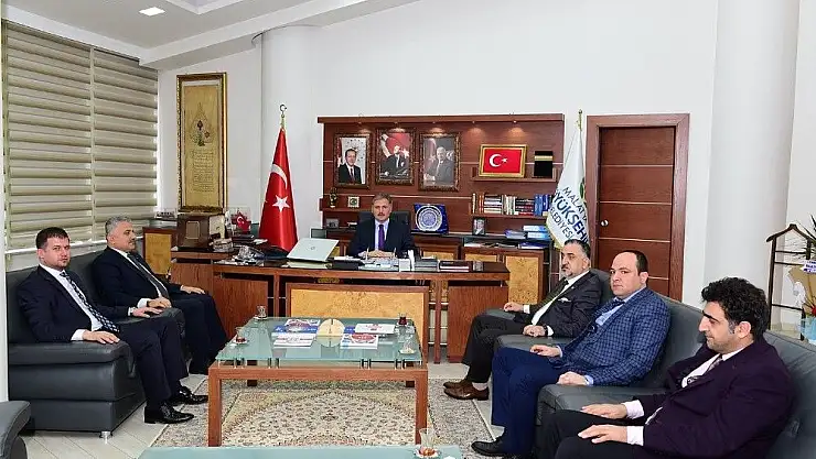 'Başkan Çakır muhasebecileri ağırladı'