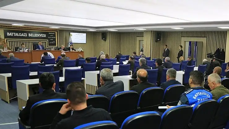 'Battalgazi Belediye Meclisi Mart ayı toplantısını yaptı'