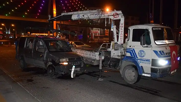 Malatya´da kaza 1 yaralı