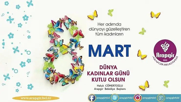 'Başkan Cömertoğlu´nun Kadınlar Günü mesajı'