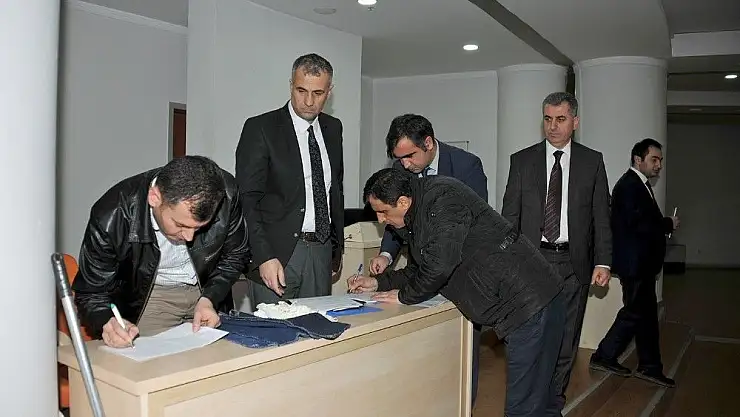 Büyükşehir Belediyesinde Taşeron İşçilerde sınav heyecanı