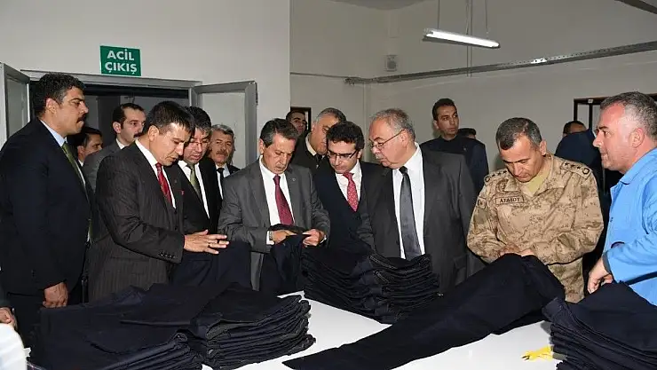 'Adıyaman Açık Ceza İnfaz Kurumunda tekstil atölyesi açıldı'