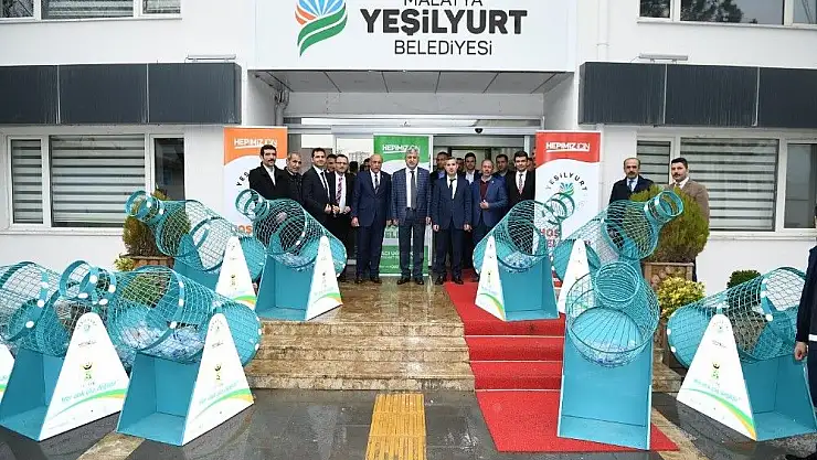 'Yeşilyurt Belediyesi´nden `Geri dönüşüm sepet şişe´ projesi'