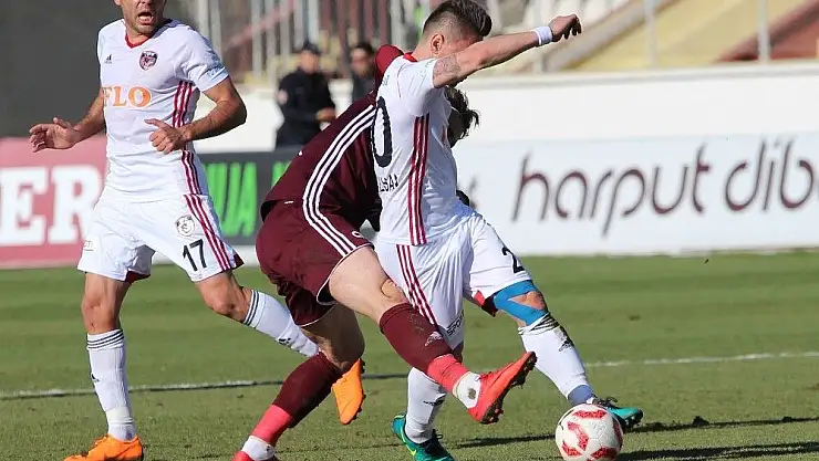 'Spor Toto 1. Lig: TY Elazığspor: 1 - Gazişehir Gaziantep: 2'