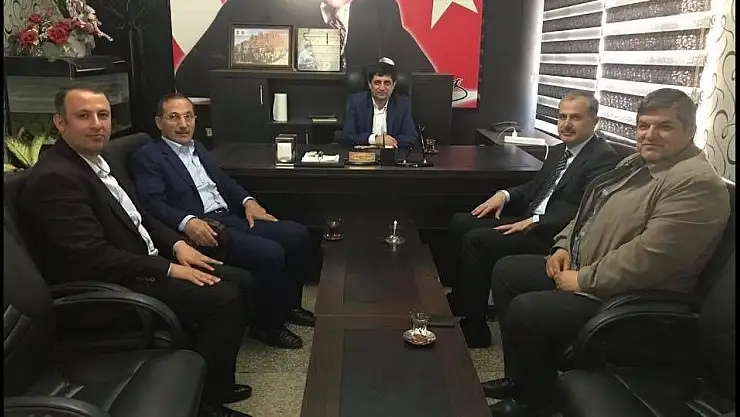 'AK Parti Adıyaman yönetimi Aslan ile bir araya geldi'