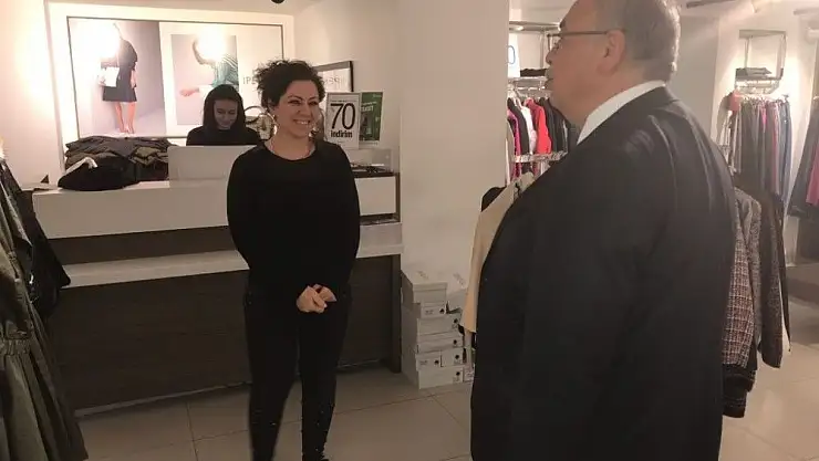 'Kutlu Gölbaşı Caddesi esnafıyla bir araya geldi'