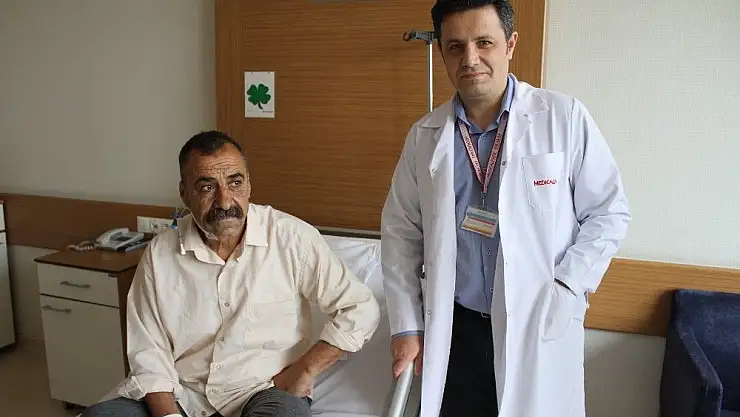 'Irak´tan gelen hasta kapalı ameliyatla sağlığına kavuştu'