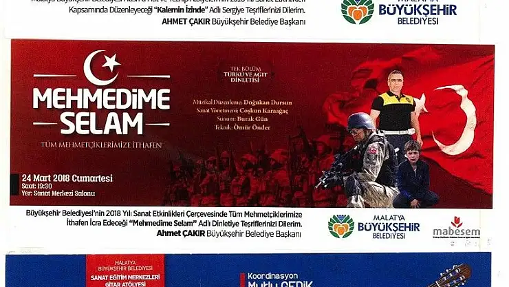 'Büyükşehir Belediyesi´nden sanatsal etkinlikler'