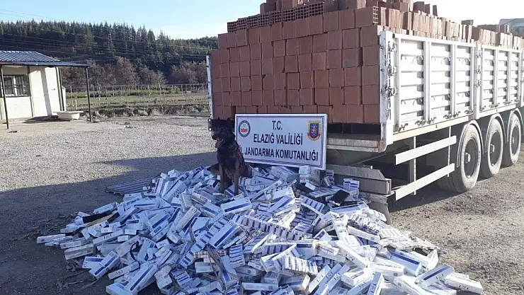 'Elazığ´da 13 bin 500 paket kaçak sigara ele geçirildi'