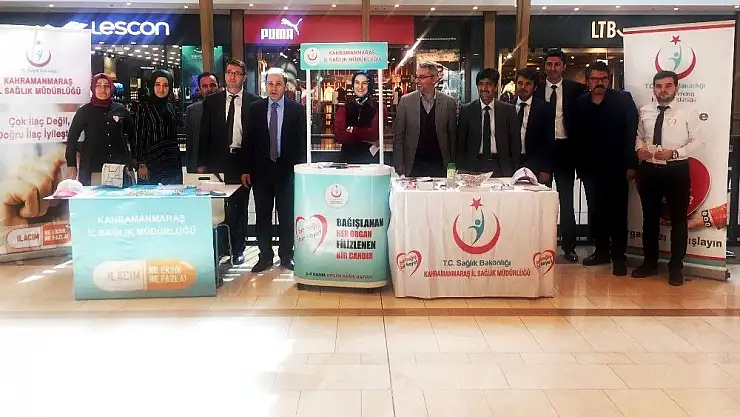 'Sağlık Müdürlüğü ''Organ Bağışı Standı'' açtı'