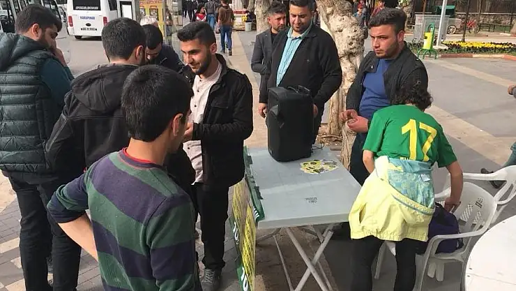 'Adıyaman 1954 Spor´a destek için bilet satış noktaları oluşturuldu'