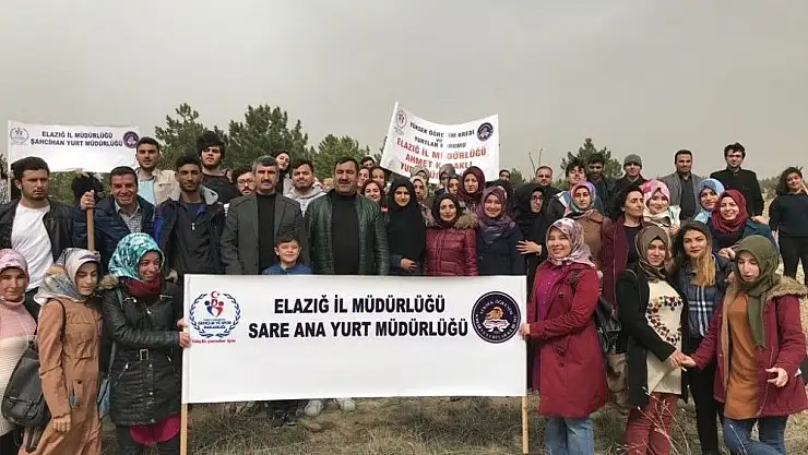 'Afrin şehitleri için fidan dikildi'