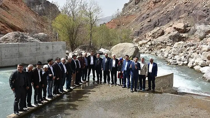 'Haydaran İçme Suyu İsale Hattında incelemeler yapıldı'