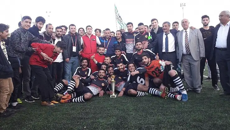 1.Amatör Küme Büyükler Liginde şampiyon belli oldu