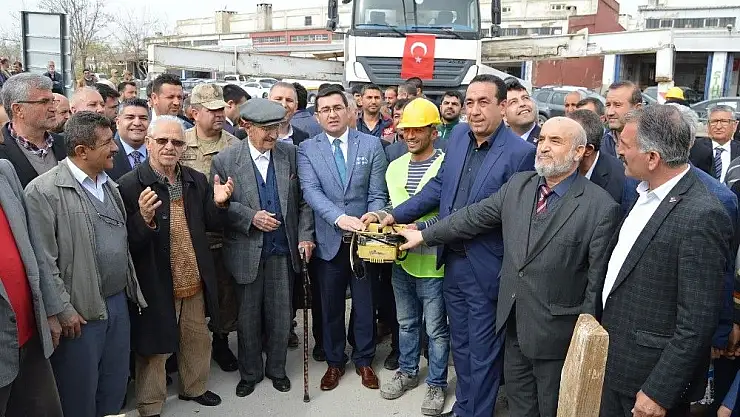 'Besni Küçük Sanayi Sitesi Camisinin temeli atıldı'