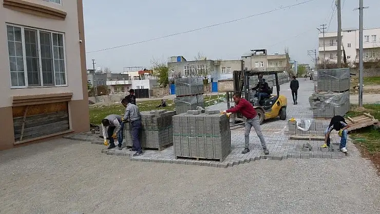 'Esentepe Mahallesinde parke çalışması başlatıldı'