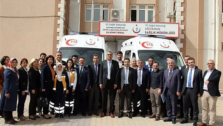 'Adıyaman´da ambulans sayısı 53´e yükseldi'