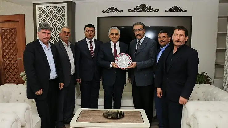 'Darende heyetinden Emniyet Müdürü Urhal´a ziyaret'